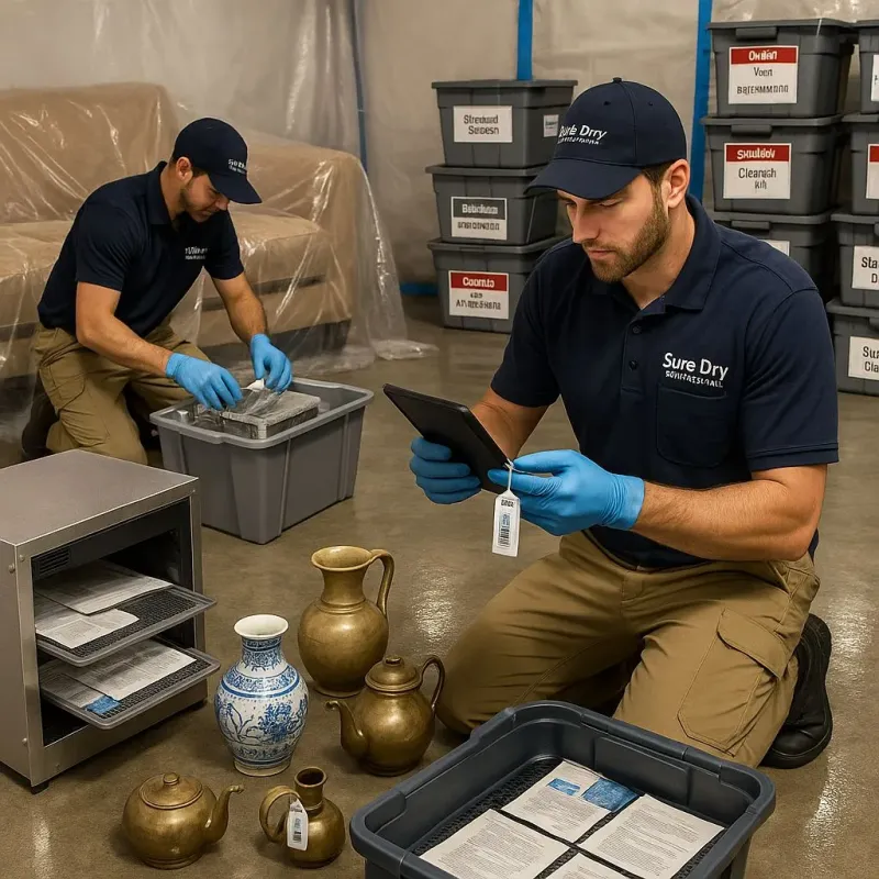 Content Protection and Restoration process in Perryville, AR