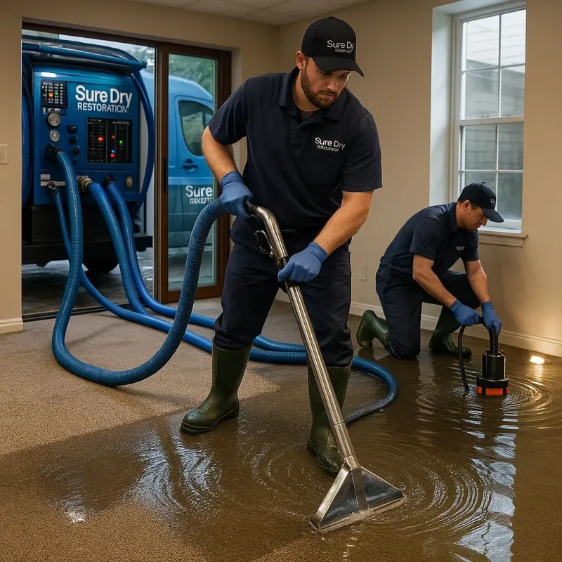 Water Extraction and Removal process in Perryville, AR